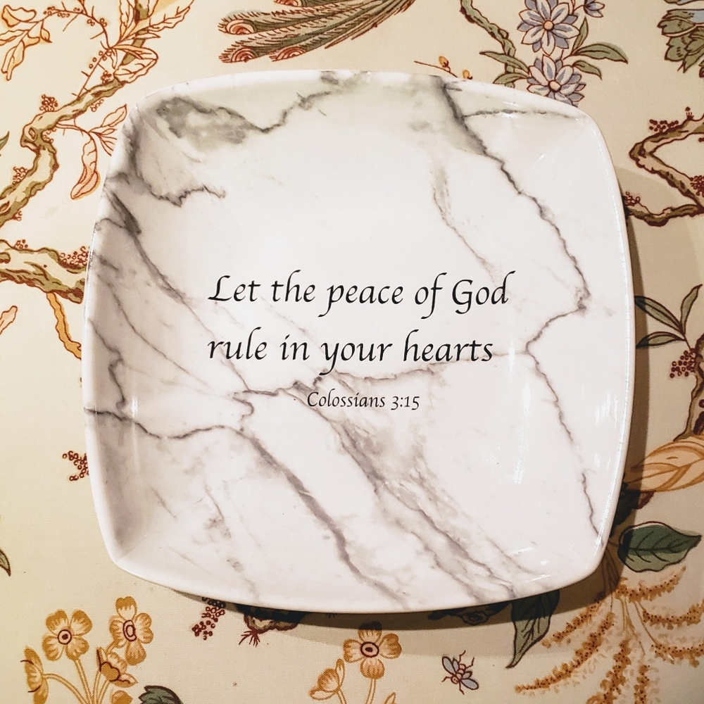 ❤️ All 3 dishes for $10 Marble Porcelin Dish - Picture 7 of 7